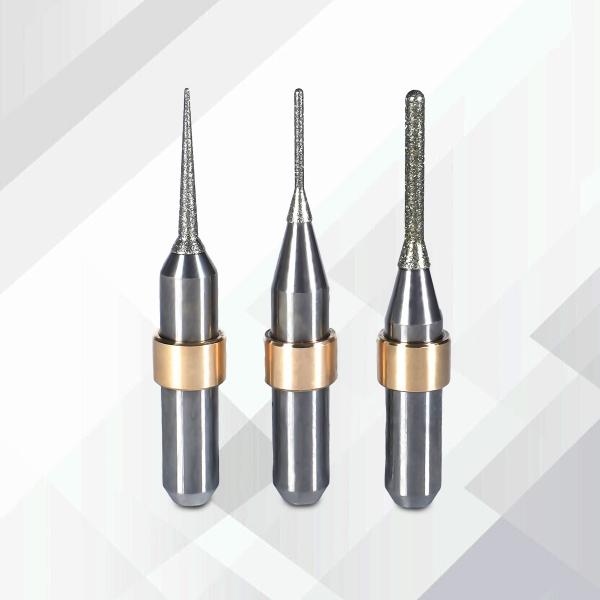 Quality ZLS 0.6mm Dental Milling Burs Dental Milling Machine For Streamlining Ceramic Production wholesale