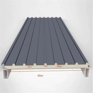 China Customizable Durable Sandwich Panel Roof With Enhanced Insulation on sale