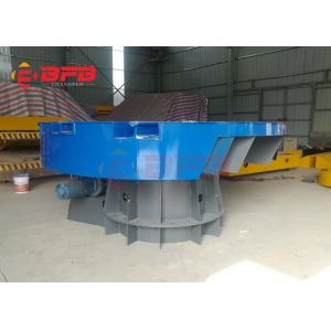 Cross rails factory transfer 360 degree electric car turntable for transfer cart