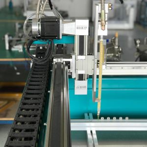 3 Axis Automated Adhesive Dispenser Black Silicone Gluing Dispenser Customized