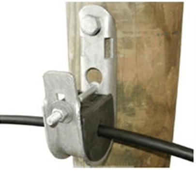 13KN ADSS Cable Suspension Clamp With Neoprene Insert