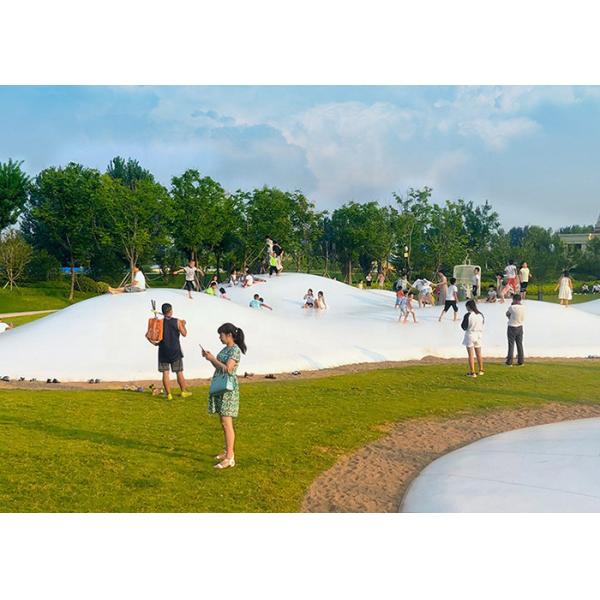 Quality Waterproof PVDF Material Inflatable Theme Park / Outdoor Jumping Pillow wholesale