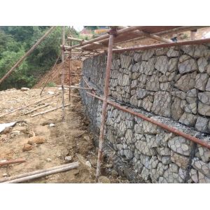 Hexagonal Hole 100x120 3.2mm Woven Gabion Baskets