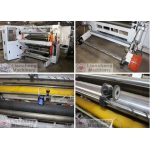 1300R High-speed Slitting Machine slipped air shafts 800mm unwind 500mm rewind