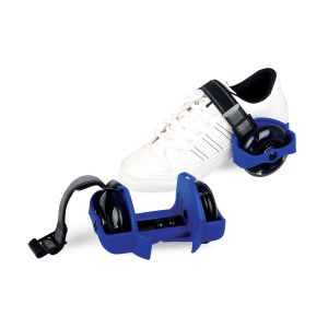 YOBANG Blue Lighted Heel Skate Rollers Jetts Heel Wheels for regular shoes boy girls