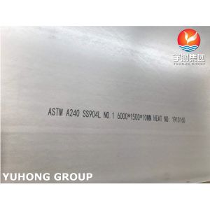 ASTM A240 TP904L SS904L Stainless Steel Plate / Strip / Sheet / Coils