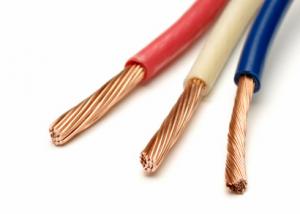China Low Voltage Copper Building Wire PVC Single Core Cable For Conduit Indoor Use on sale