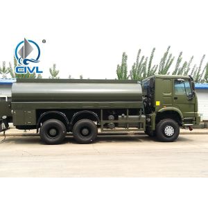 China Sinotruk Howo ZZ1267M464GE 6x6 20000 Liters 4275+1400mm Wheelbase Liquid Or Fuel Tanker Truck on sale