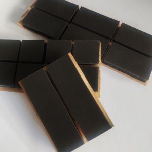 Black INOAC poron Foam LE-20 High Rebound 6.0mm Rubber Backed Foam