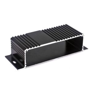 Al6063-T5 PCB Extruded Aluminum Box , 2pcs Baffle Aluminum Extrusion Enclosure