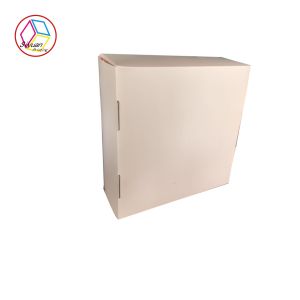 Pink Small Cardboard Presentation Boxes With Transparent PVC Window