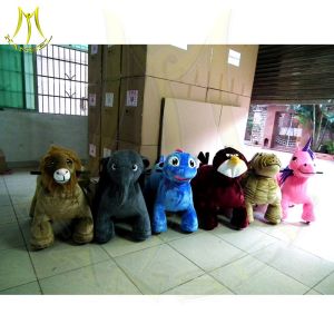 Cheap Hansel entertainment machines outdoor spring rocking horse amusement park ride manufacturer rideable animal in mall for sale
