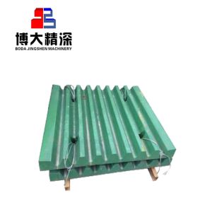 Forging and Machining Process Jaw Plate for Mining Equipment Jaw Crusher Spare