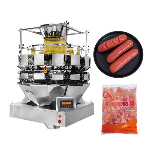 Quality High Efficiency Sausage Belt Multihead Weigher wholesale