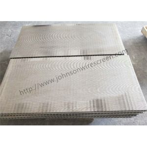 Cheap No Frame Panel Johnson Wedge Wire Screens for sale