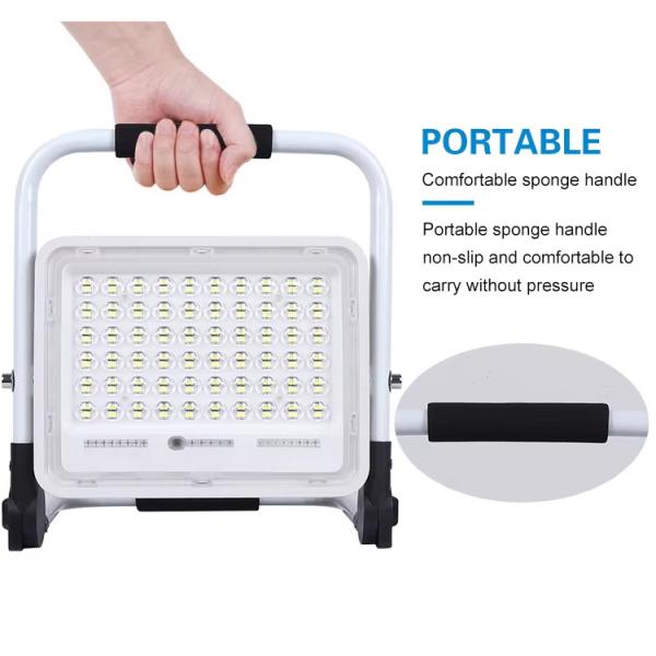 Quality Rechargeable Solar Work Light 200W Portable LED Flood Lights Handheld wholesale