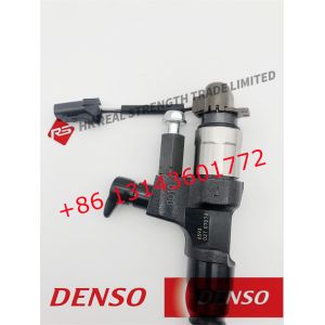 DENSO common rail diesel fuel injector 095000-6593 23670-E0010 for J08E engine
