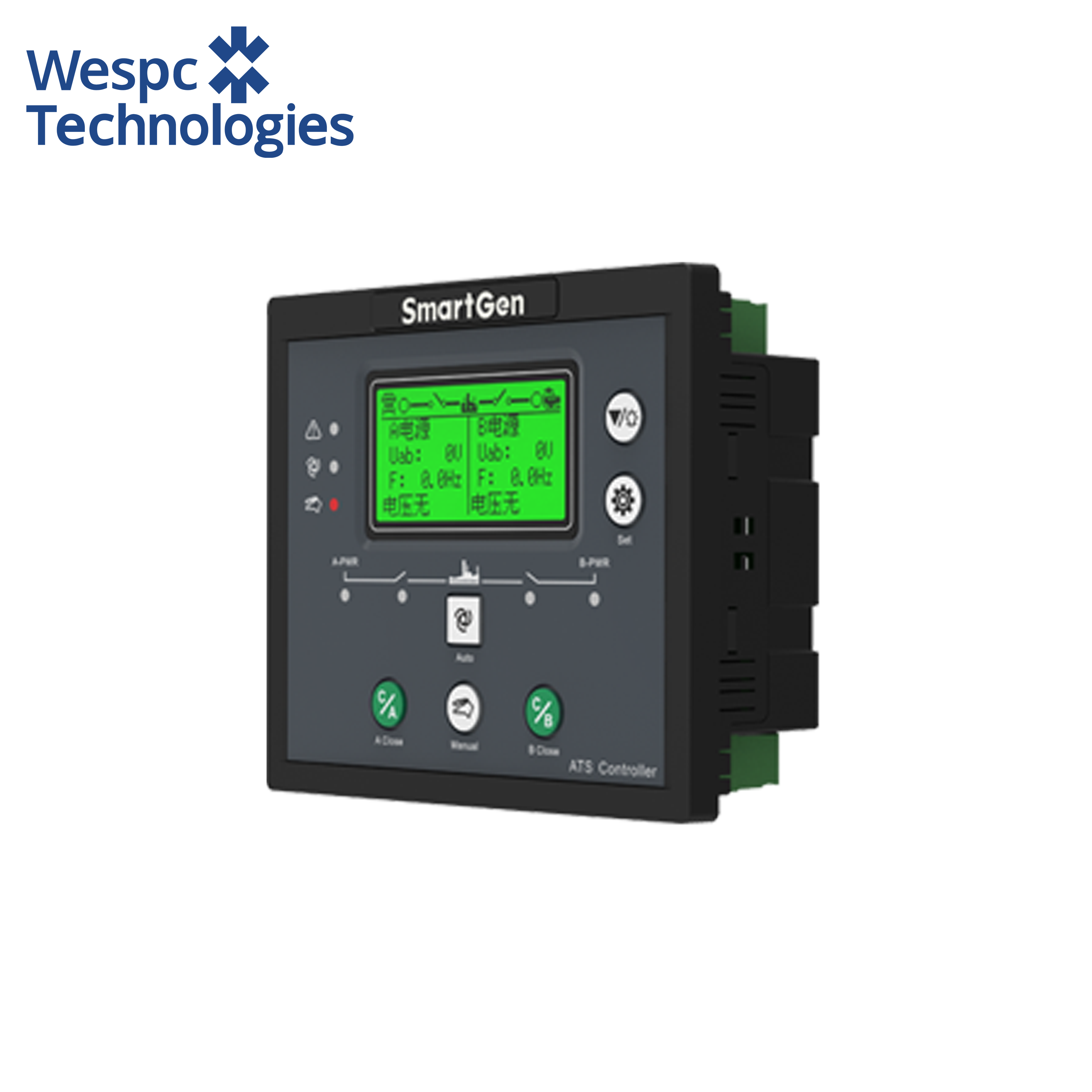 WESPC Original SmartGen HAT552 Auto Transfer Switch Controller Panel