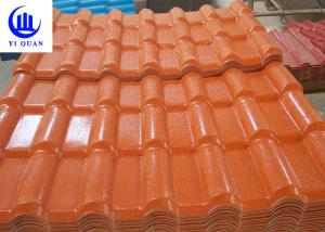 Cheap Easy to install ASA resin roof tiles color durable tiles impact resistance sheets for sale