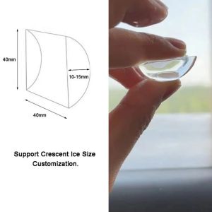 400kg 24Hours LZ-800 Moon Crescent Ice Machine Water Cooling for Sri Lanka