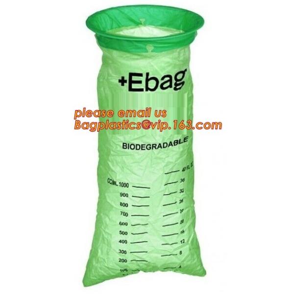 100% Biodegradable Disposable Healthcare Emesis Bag,Medical Emesis Bag with a
