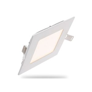 Ultra Thin Drop 6W LED Flat Panel Light Fixture Square SMD2835 With Acrylic