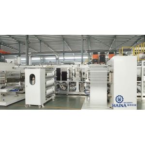 China CE HAINA 250KW 500pcs/Min Ultra Thin Baby Diaper Production Line on sale