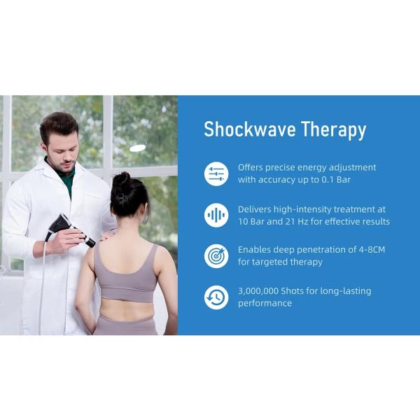 CE Approved Physiotherapy Rehabilitation Shock Wave Equipment Shockwave Therapy Machine for Physical Manufacture