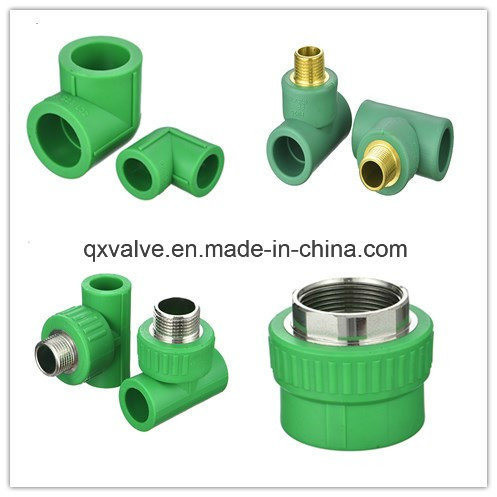 Quality PPR Fittings Series Copper Female Couping Blue Green White Gray with Customization wholesale