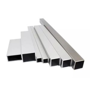 2024 0.7mm Aluminium Square Tube , Polished Anodized Aluminium Rectangular Pipe