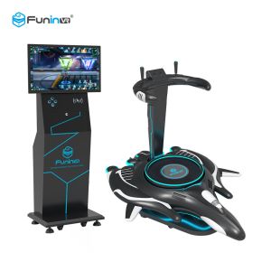 1 Player 182kg 9D Game Vibrating VR Simulator With LED Lights PICO Helmet