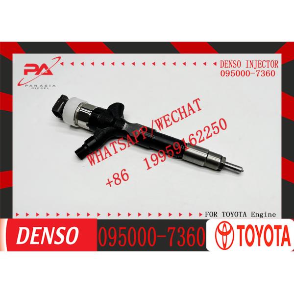 0950007360 Diesel Fuel Injector 095000 7360 095000-7360 Heavy Truck Injector 23670-30210 23670-39295 For Toyota