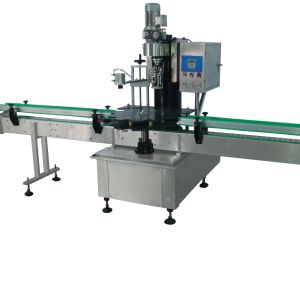 Automatic 4-Head Filling Locking Capping Labeling Machine for Glass Bottle Wine
