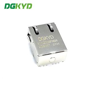 DGKYD811Q008FN9A2DB057 Gigabit Integrated Filter RJ45 Network Connector Two