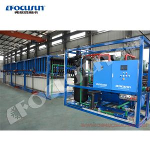 70kw per ton Industrial Ice Maker Machine with Copeland Scroll Compressor Top