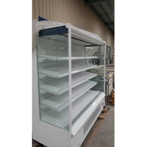 Commercial Sandwiches Open Air Display Fridge With EBM Fan Motor