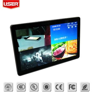 Black Industrial LCD Monitor Touch Screen Computer Monitor High Contrast