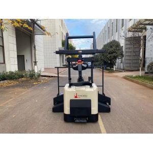 Construction Machinery Electric Pallet Stacker Load Capacity 2000kg Lifting
