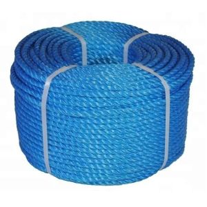 Customized Industrial PP String Nylon 8mm 3 Strand Laid Rope Twisted Packaging