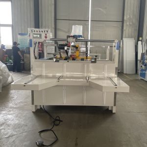 220V/380V Corrugated Carton Folder Gluer Machine 7.5KW Power Consumption 7000