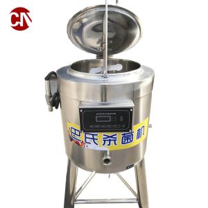 100 Liter Small Batch Pasteurization Tank with Cooling and Homogenizer Automatic