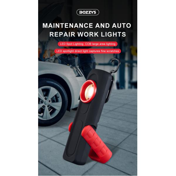 USB Rechargeable Workshop Inspection Working Light Car Maintenance Lamp With Power Indicator
