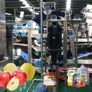 SUS 304 / 316 Automatic Apple Jam Production Line 1 - 20T/h Energy Saving