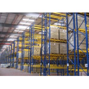 Cheap 75 Pitch Big Racking Pallet System Industrial Shelving ODM for sale