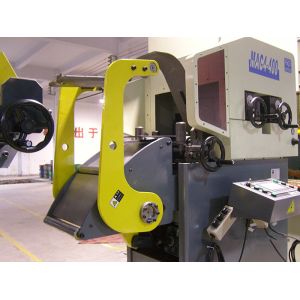 Material Roller Shutter Spring Steel Coil Uncoiler Machine Stamping Automation