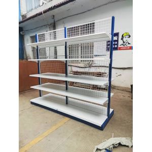 Source factory supermarket shelf grid shelf metal shelf