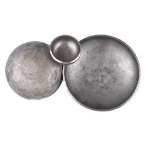 CAP PIPE FITTING SAND POLISHING 15 INCH COPPER PIPE THREADED CAP SCH10 HEAD END