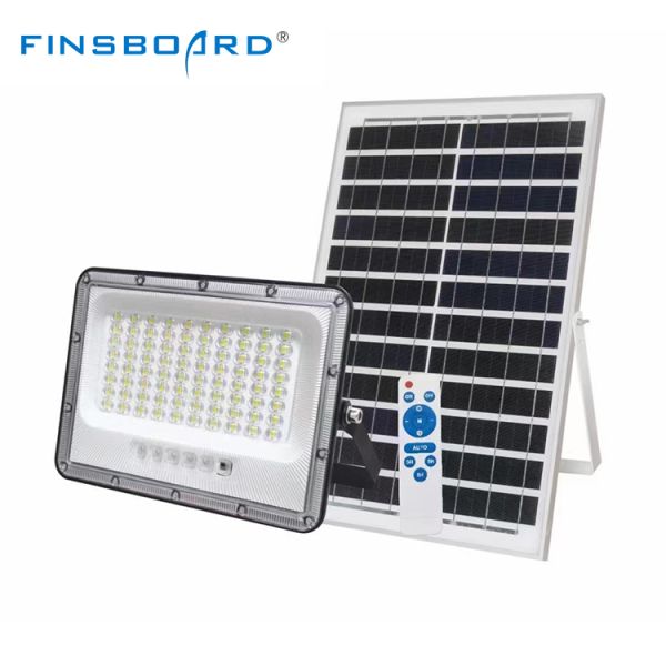 Quality Solar Power Outdoor Light Sensor Remote Control Ip65 Waterproof Flood Lamp wholesale