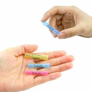 Heat Shrink Wire Butt Connectors Waterproof 70 Red 70 Blue 80 Yellow