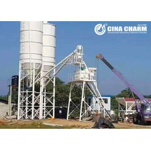 Hzs25 25m3/H Ready Mix Premixed Concrete Batching Plant Wet Mixing